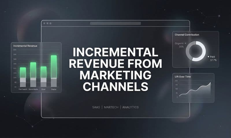 Incremental Revenue from Marketing Channels: How to Measure What Actually Moves the Needle