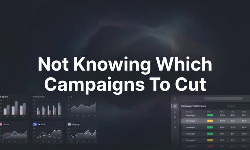 Not Knowing Which Campaigns to Cut: Why Marketers Struggle and How to Fix It