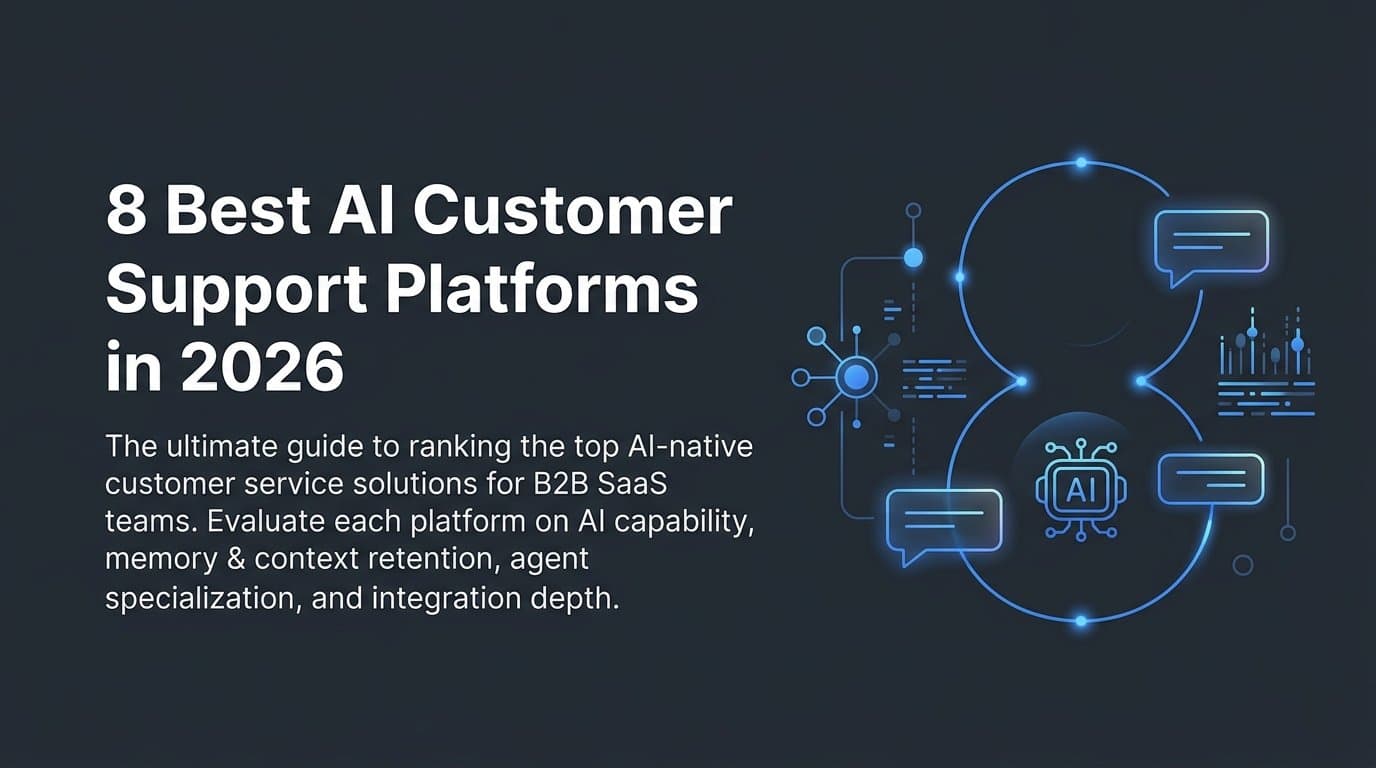 8 Best AI Customer Support Platforms in 2026