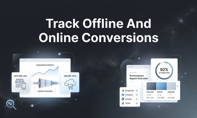 How to Track Offline and Online Conversions in One Unified View