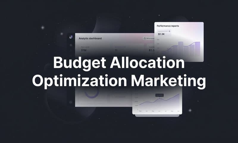 Budget Allocation Optimization Marketing: A Step-by-Step Guide for B2B SaaS Teams
