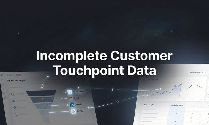 Incomplete Customer Touchpoint Data: What It Is, Why It Happens, and How to Fix It