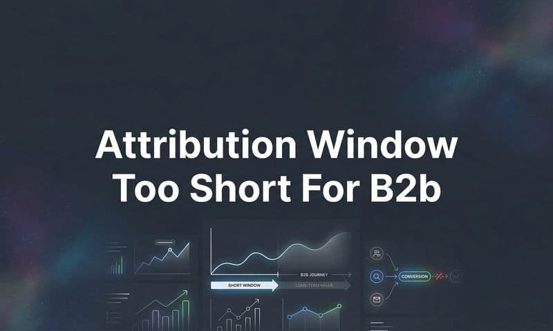 How to Fix Attribution Windows That Are Too Short for B2B Sales Cycles