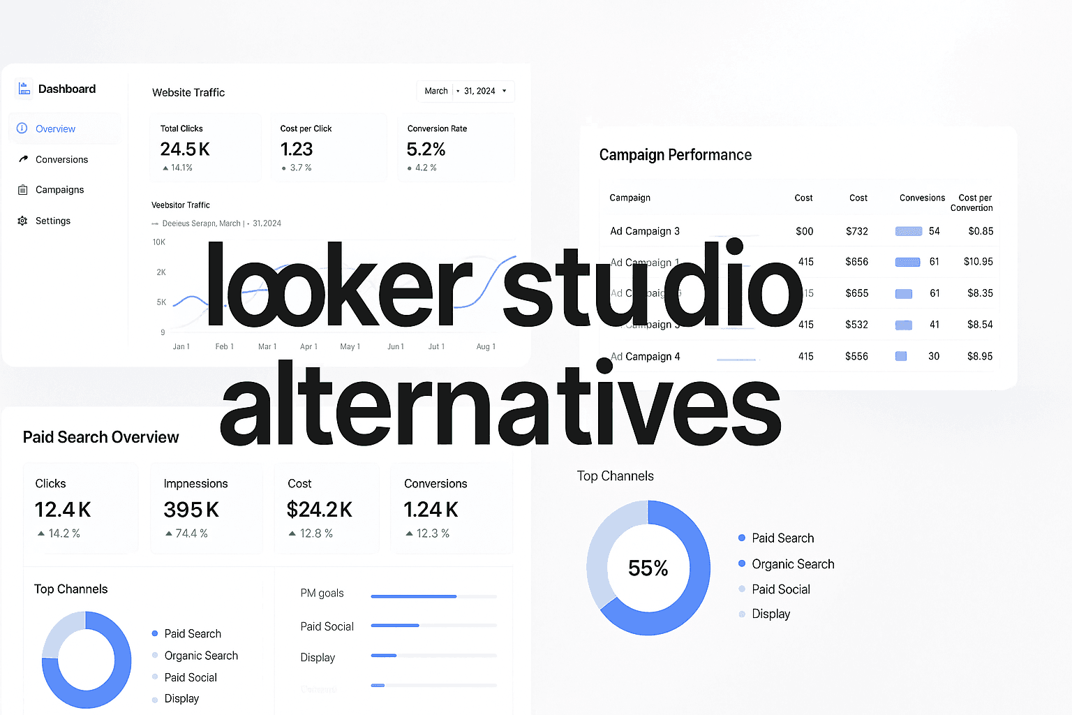 Top 8 Looker Studio Alternatives To Enhance Your Data Analytics Experience