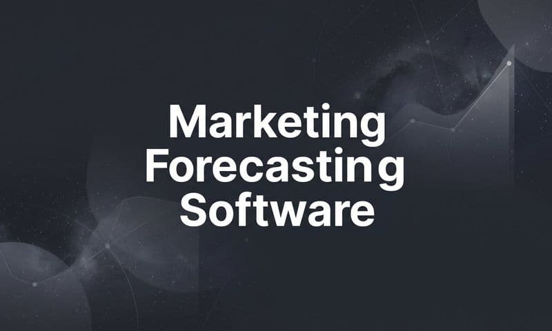 9 Best Marketing Forecasting Software Tools in 2026