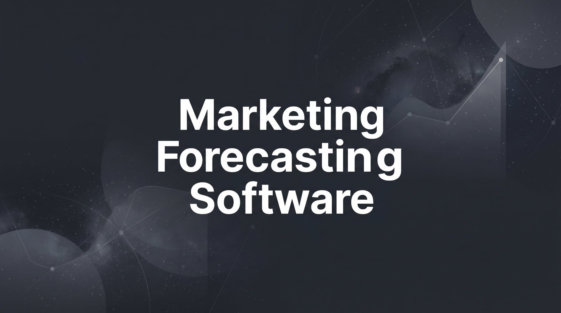 9 Best Marketing Forecasting Software Tools in 2026