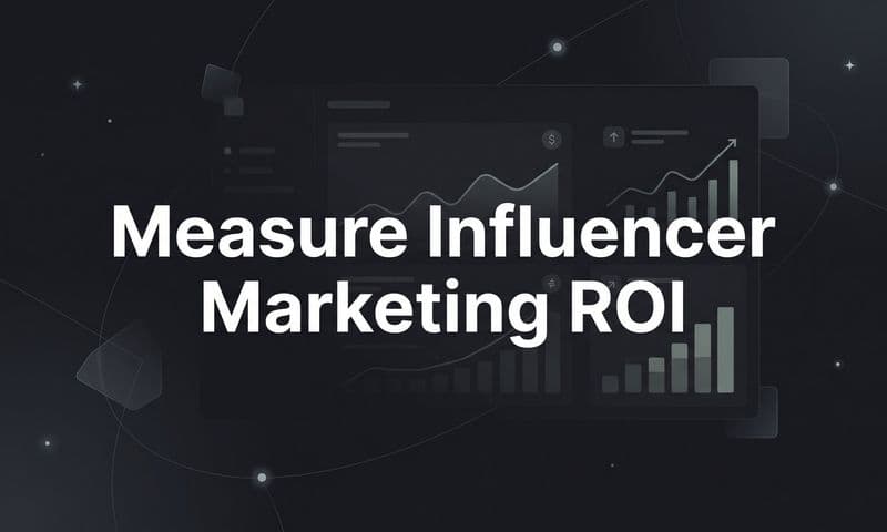 How to Measure Influencer Marketing ROI: A Data-Driven Guide for B2B SaaS Teams