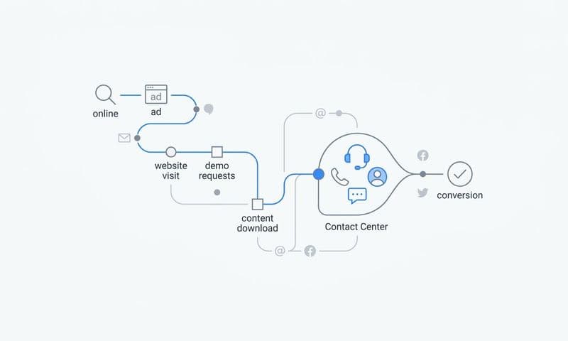 Contact Center Customer Journey: How to Track and Attribute Every Touchpoint