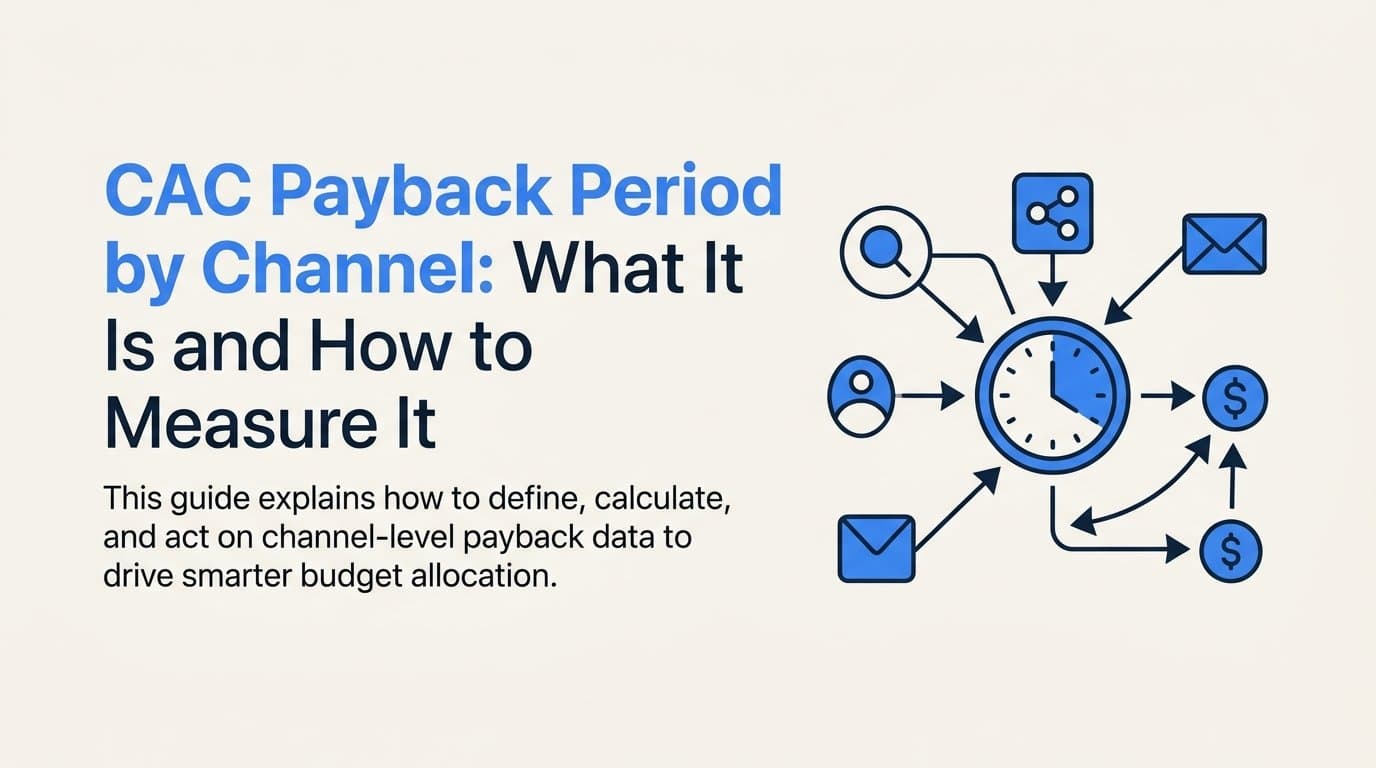 CAC Payback Period by Channel: What It Is and How to Measure It