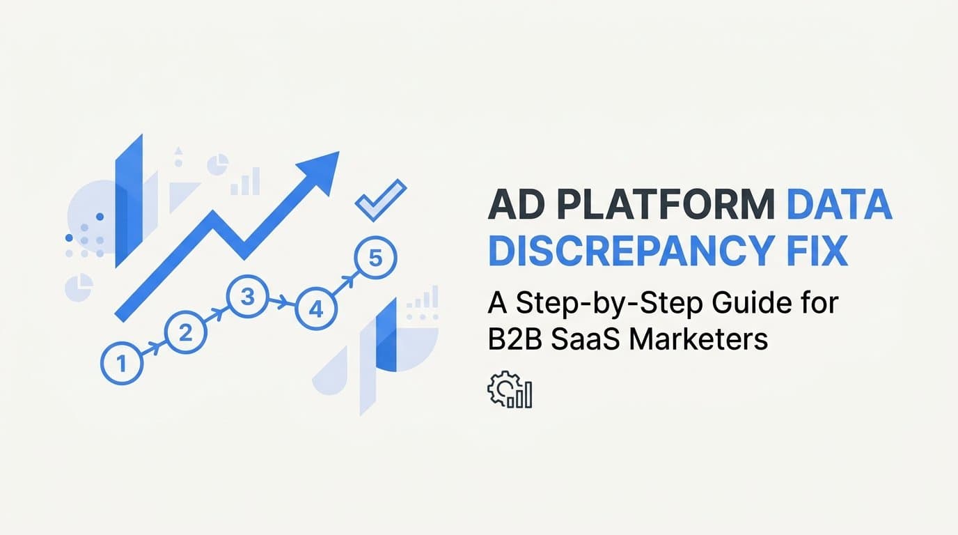 Ad Platform Data Discrepancy Fix: A Step-by-Step Guide for B2B SaaS Marketers