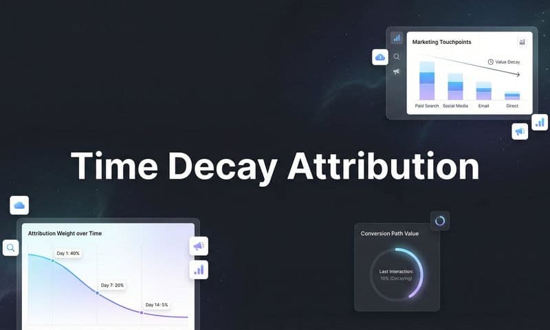 Time Decay Attribution: How to Credit Touchpoints Closer to Conversion