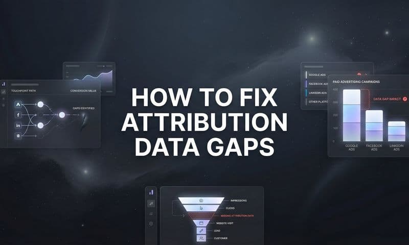 How to Fix Attribution Data Gaps: A Step-by-Step Guide for Marketers