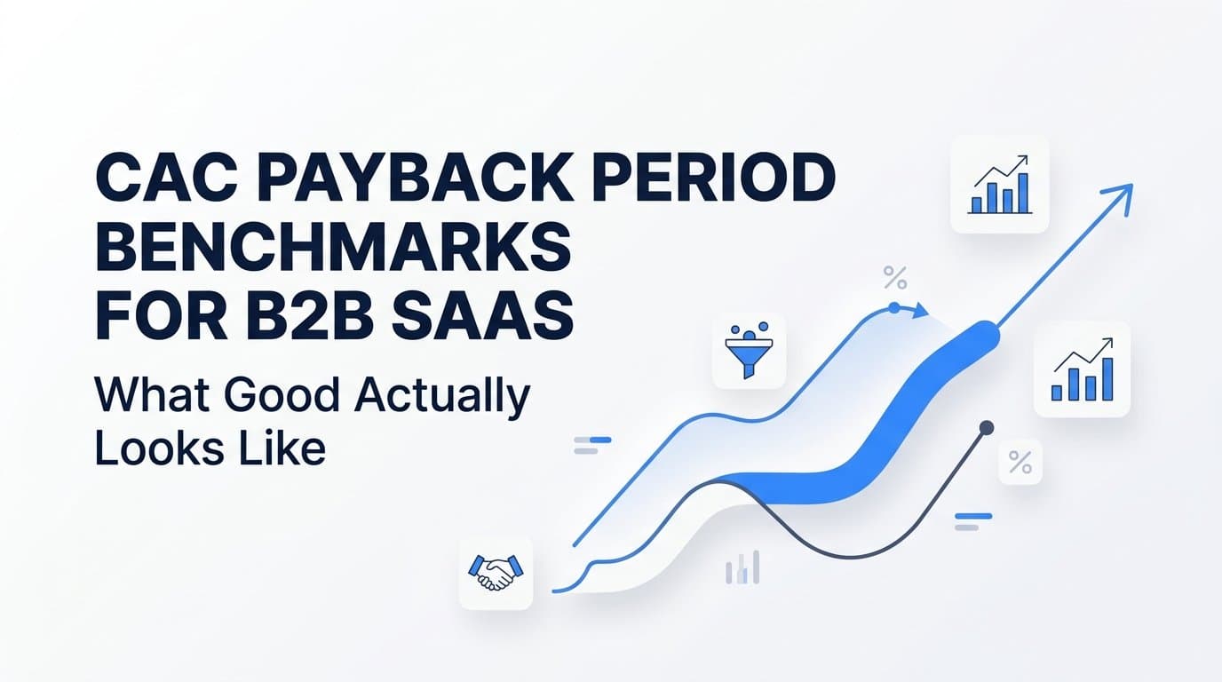 CAC Payback Period Benchmarks for B2B SaaS: What Good Actually Looks Like