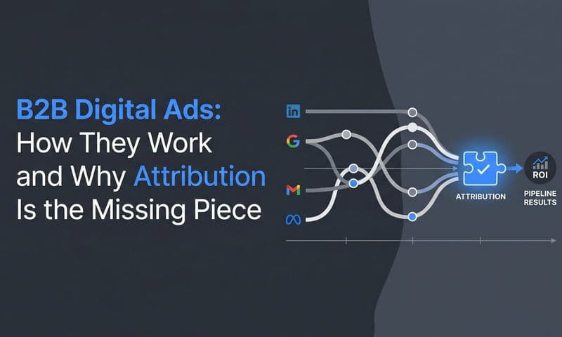 B2B Digital Ads: How They Work and Why Attribution Is the Missing Piece