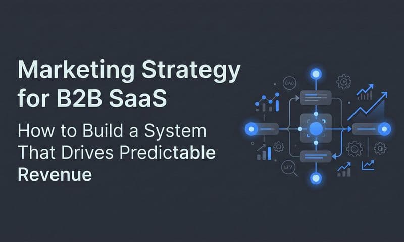 Marketing Strategy for B2B SaaS: How to Build a System That Drives Predictable Revenue