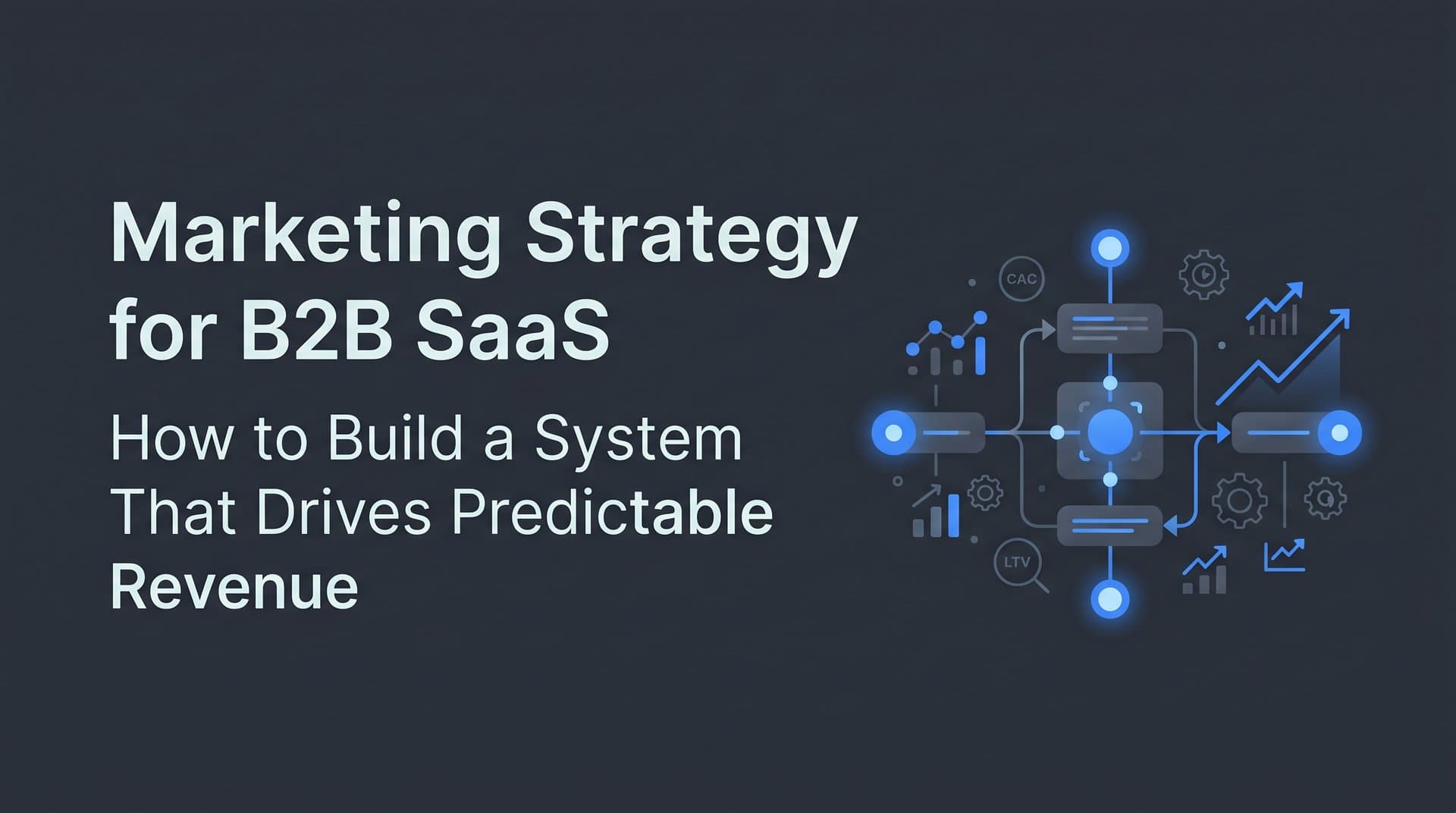 Marketing Strategy for B2B SaaS: How to Build a System That Drives Predictable Revenue