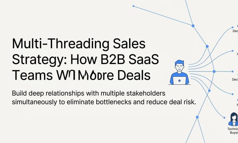 Multi-Threading Sales Strategy: How B2B SaaS Teams Win More Deals