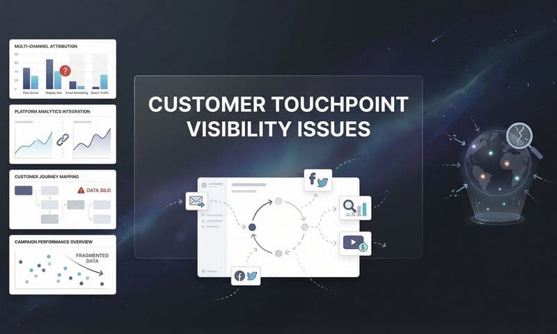 Customer Touchpoint Visibility Issues: Why Marketers Are Flying Blind (And How to Fix It)