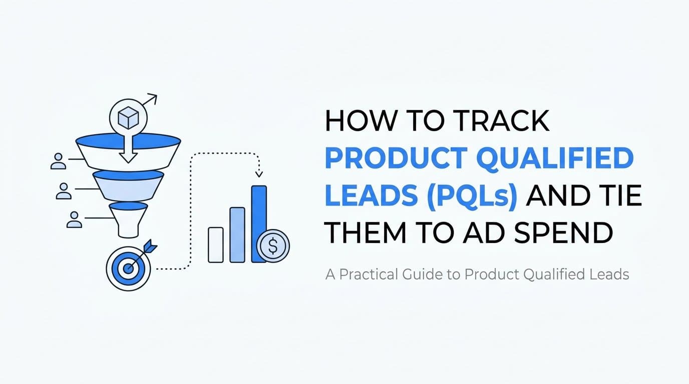 How to Track Product Qualified Leads (PQLs) and Tie Them to Ad Spend