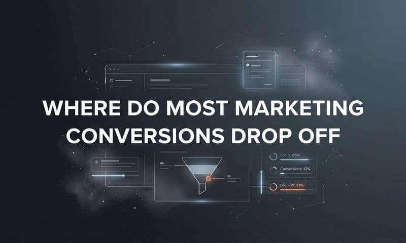 Where Do Most Marketing Conversions Drop Off? Identifying the Leaks in Your Funnel