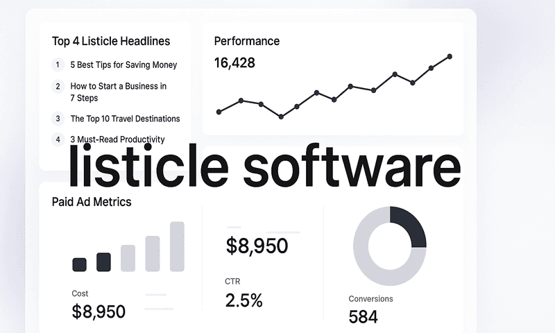 8 Best Listicle Software Tools To Maximize ROI