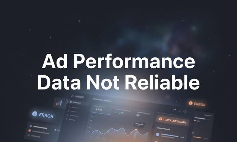 Why Your Ad Performance Data Is Not Reliable (And How to Fix It)