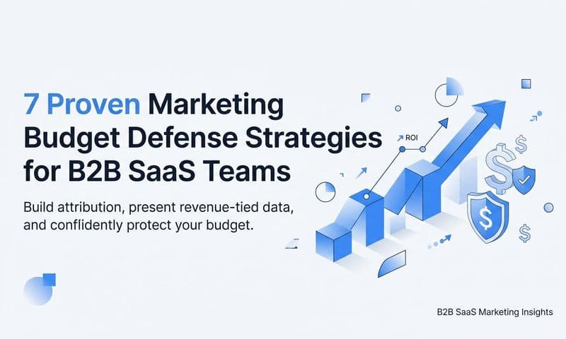 7 Proven Marketing Budget Defense Strategies for B2B SaaS Teams