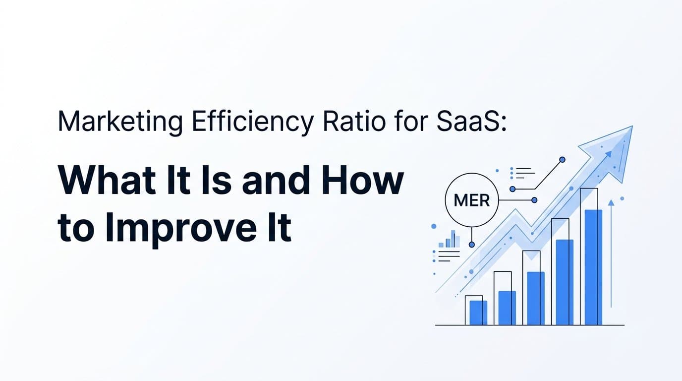 Marketing Efficiency Ratio for SaaS: What It Is and How to Improve It