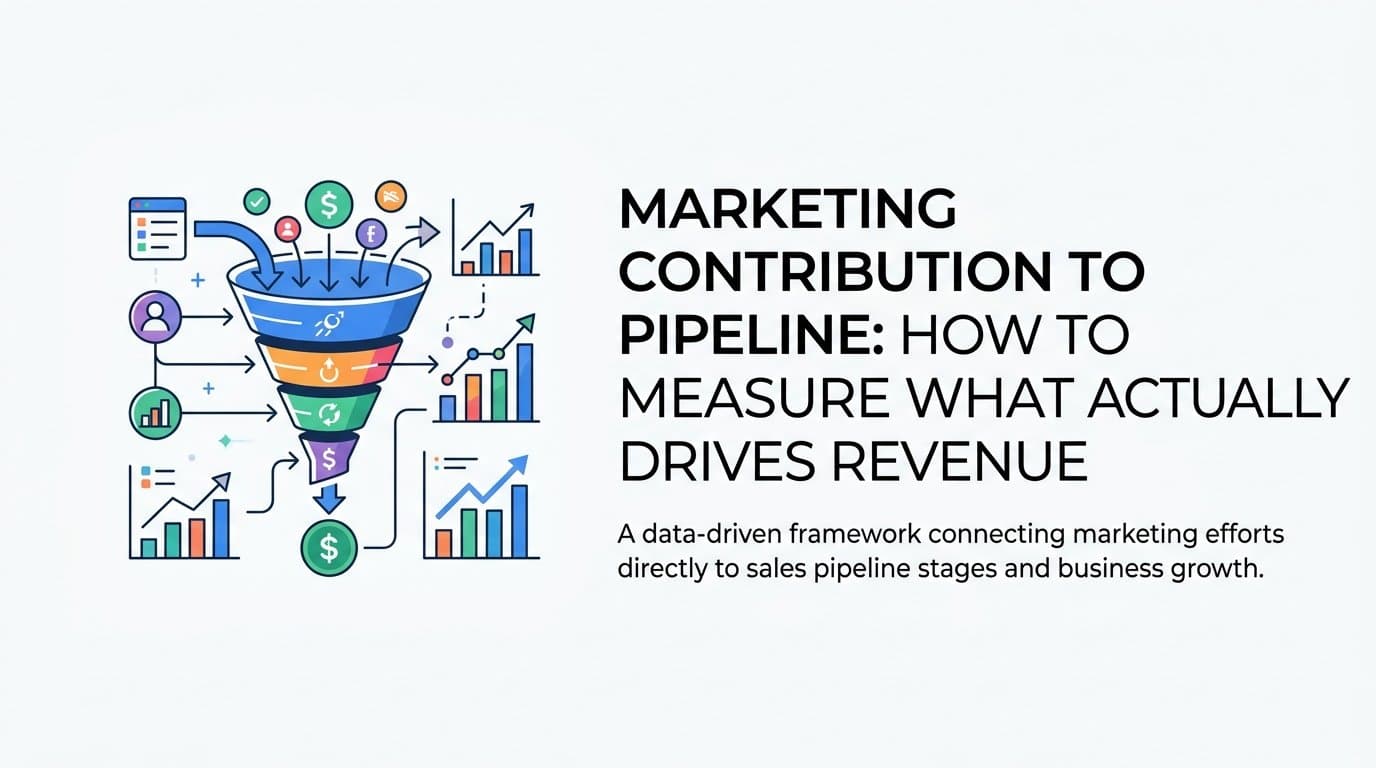 Marketing Contribution to Pipeline: How to Measure What Actually Drives Revenue