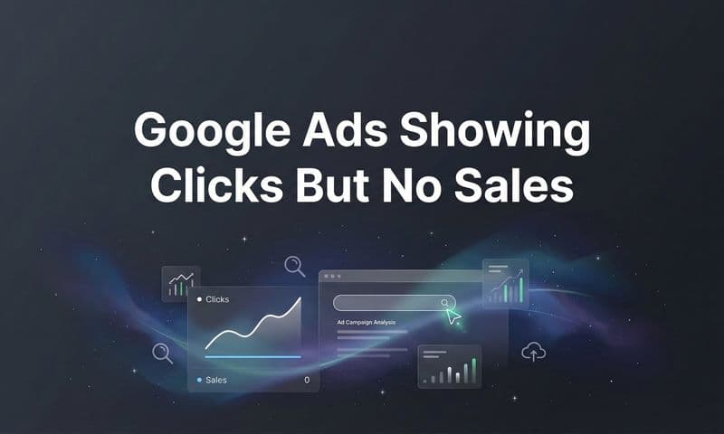 How to Fix Google Ads Showing Clicks But No Sales: A Step-by-Step Diagnostic Guide