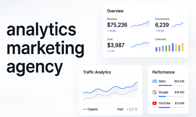 Analytics Marketing Agency: How To Connect Every Marketing Dollar To Revenue