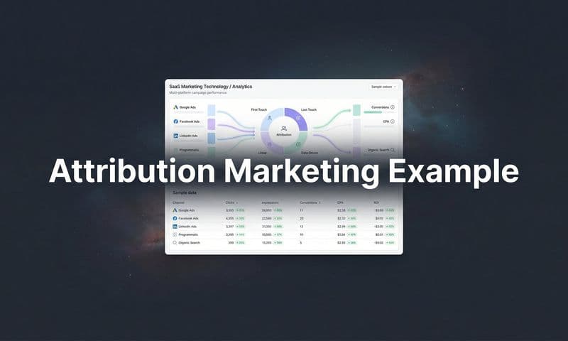 Attribution Marketing Example: How to Track What Actually Drives Revenue