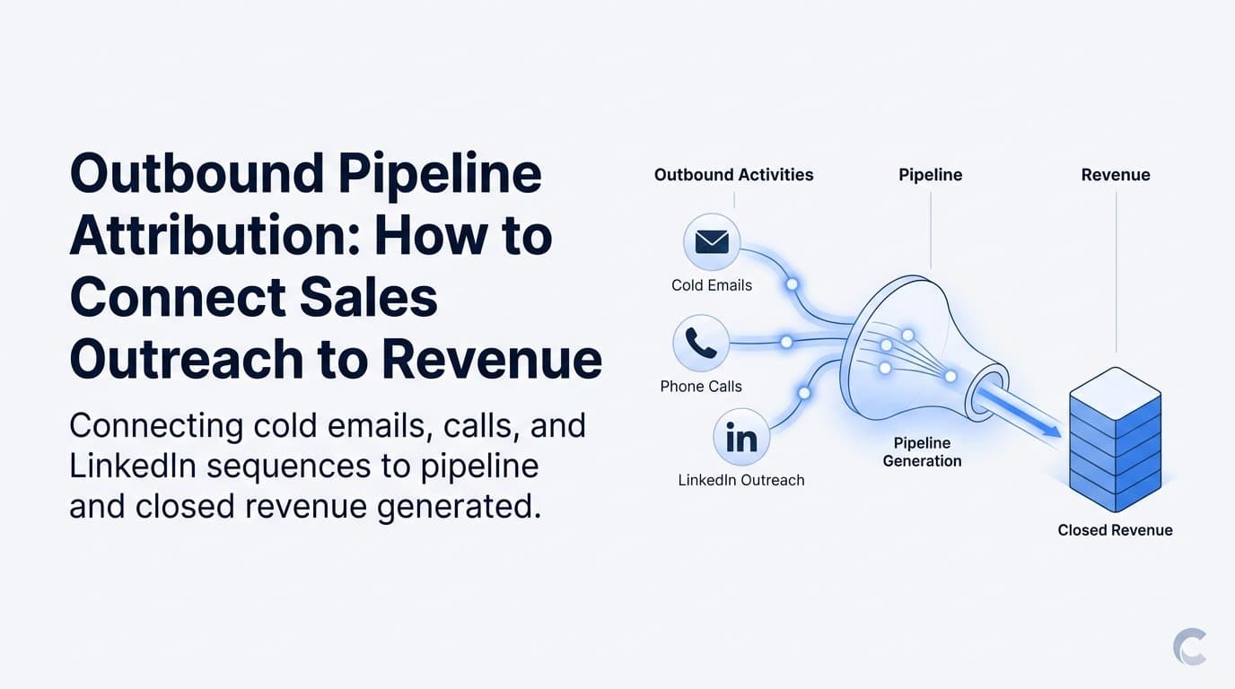 Outbound Pipeline Attribution: How to Connect Sales Outreach to Revenue