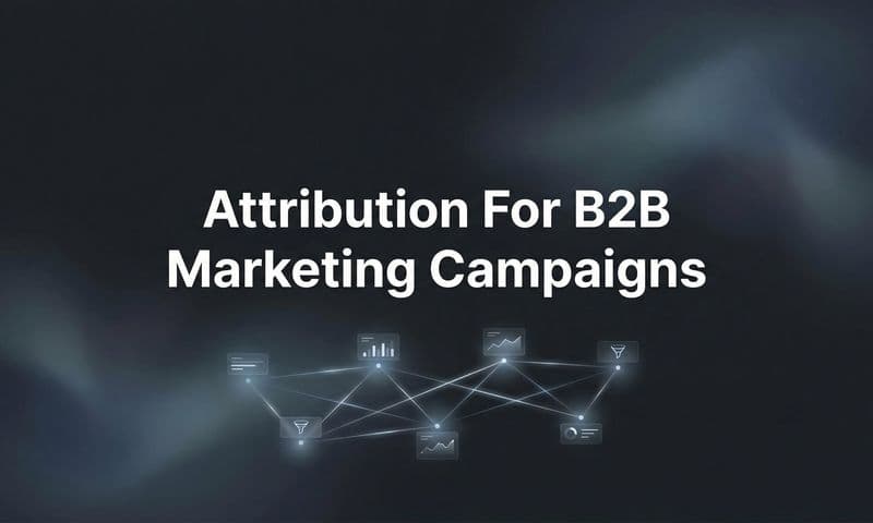 How to Set Up Attribution for B2B Marketing Campaigns: A Step-by-Step Guide