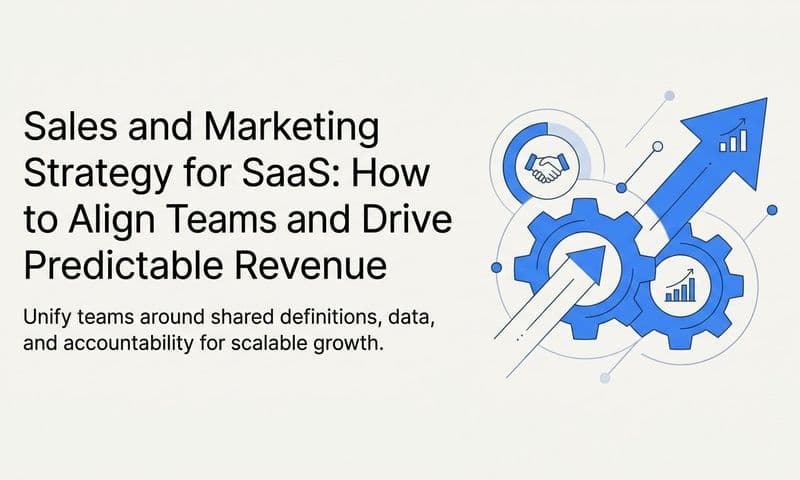 Sales and Marketing Strategy for SaaS: How to Align Teams and Drive Predictable Revenue