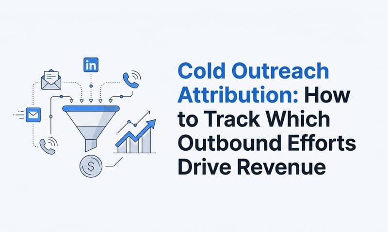 Cold Outreach Attribution: How to Track Which Outbound Efforts Drive Revenue