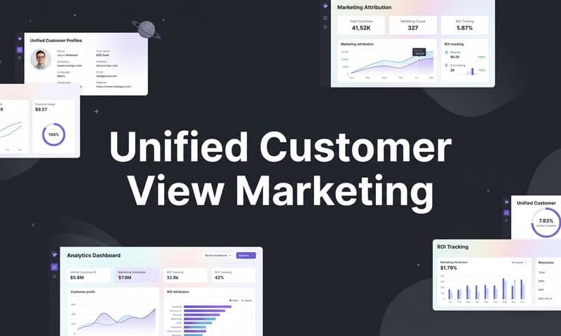 Unified Customer View Marketing: How B2B SaaS Teams Build a Single Source of Truth