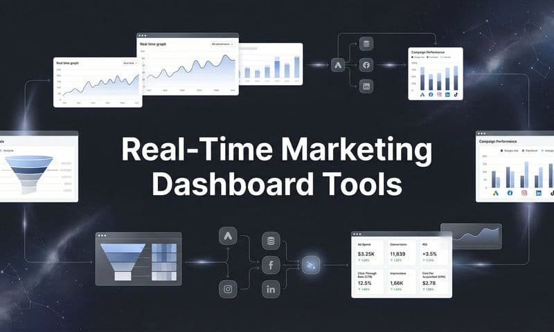 9 Best Real-Time Marketing Dashboard Tools in 2026