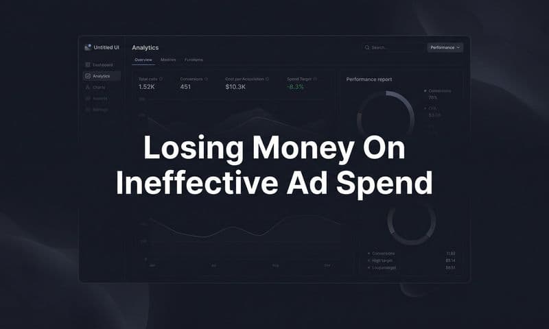Why You're Losing Money on Ineffective Ad Spend (And How to Stop)