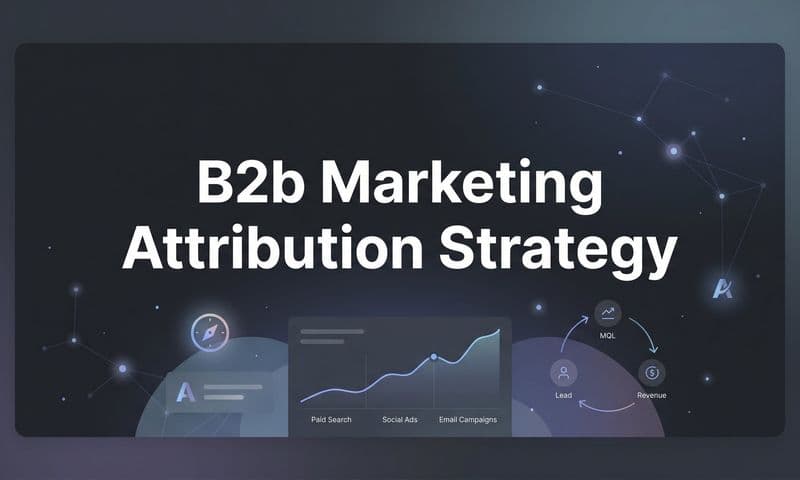 B2B Marketing Attribution Strategy: How to Track What Actually Drives Revenue