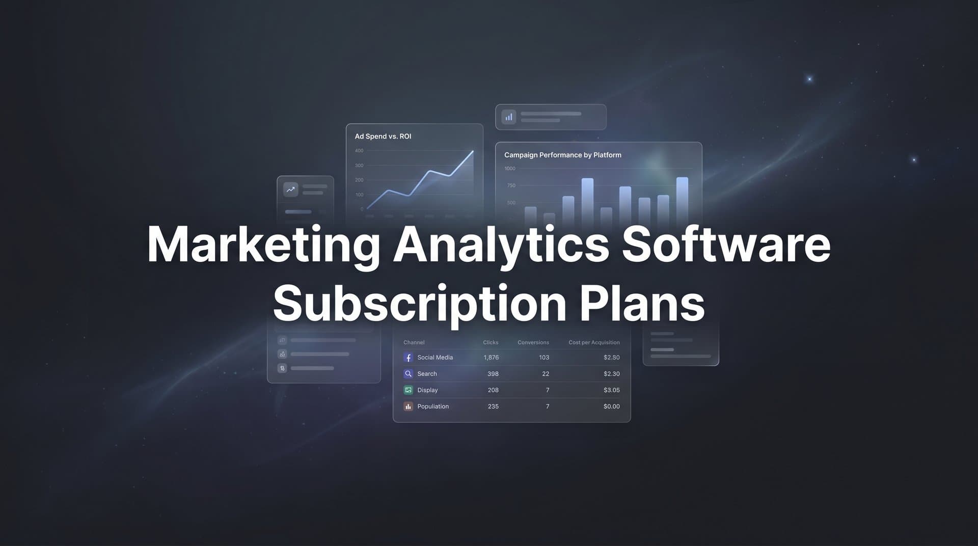 9 Best Marketing Analytics Software Subscription Plans in 2026