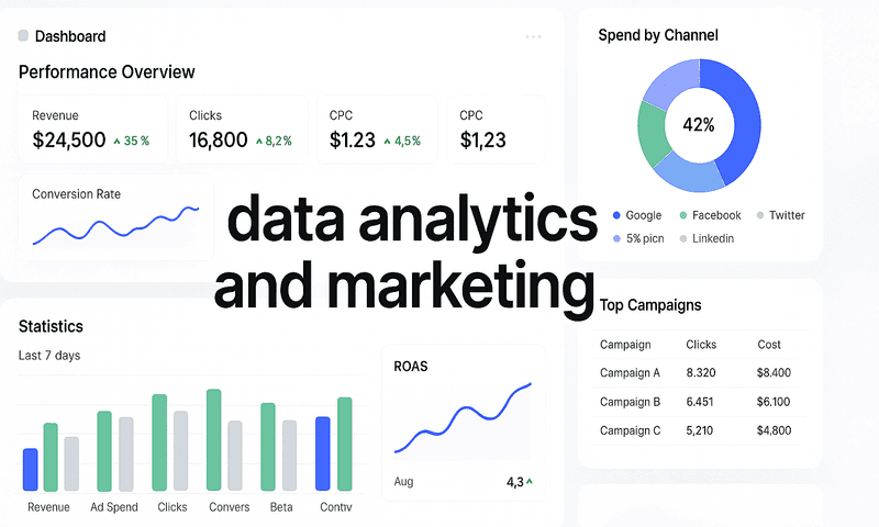 Data Analytics And Marketing: The Marketer's Guide To Better ROI