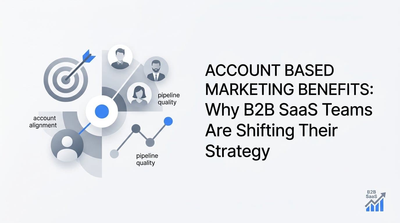 Account Based Marketing Benefits: Why B2B SaaS Teams Are Shifting Their Strategy