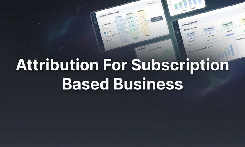 Attribution for Subscription Based Business: The Complete Guide to Tracking Recurring Revenue