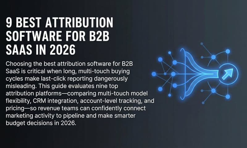 9 Best Attribution Software for B2B SaaS in 2026