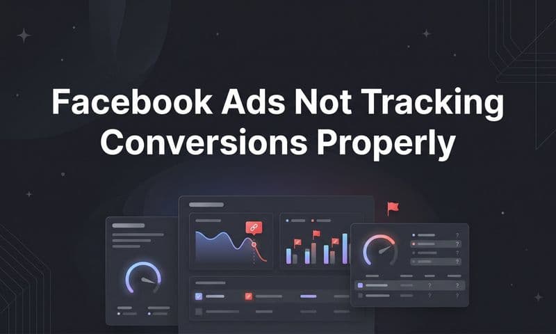Facebook Ads Not Tracking Conversions Properly: A Step-by-Step Fix Guide
