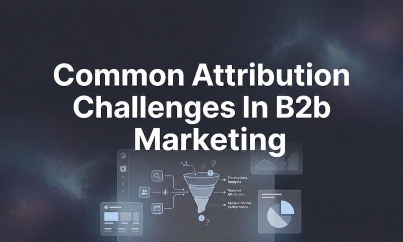 Common Attribution Challenges in B2B Marketing (And How to Solve Them)