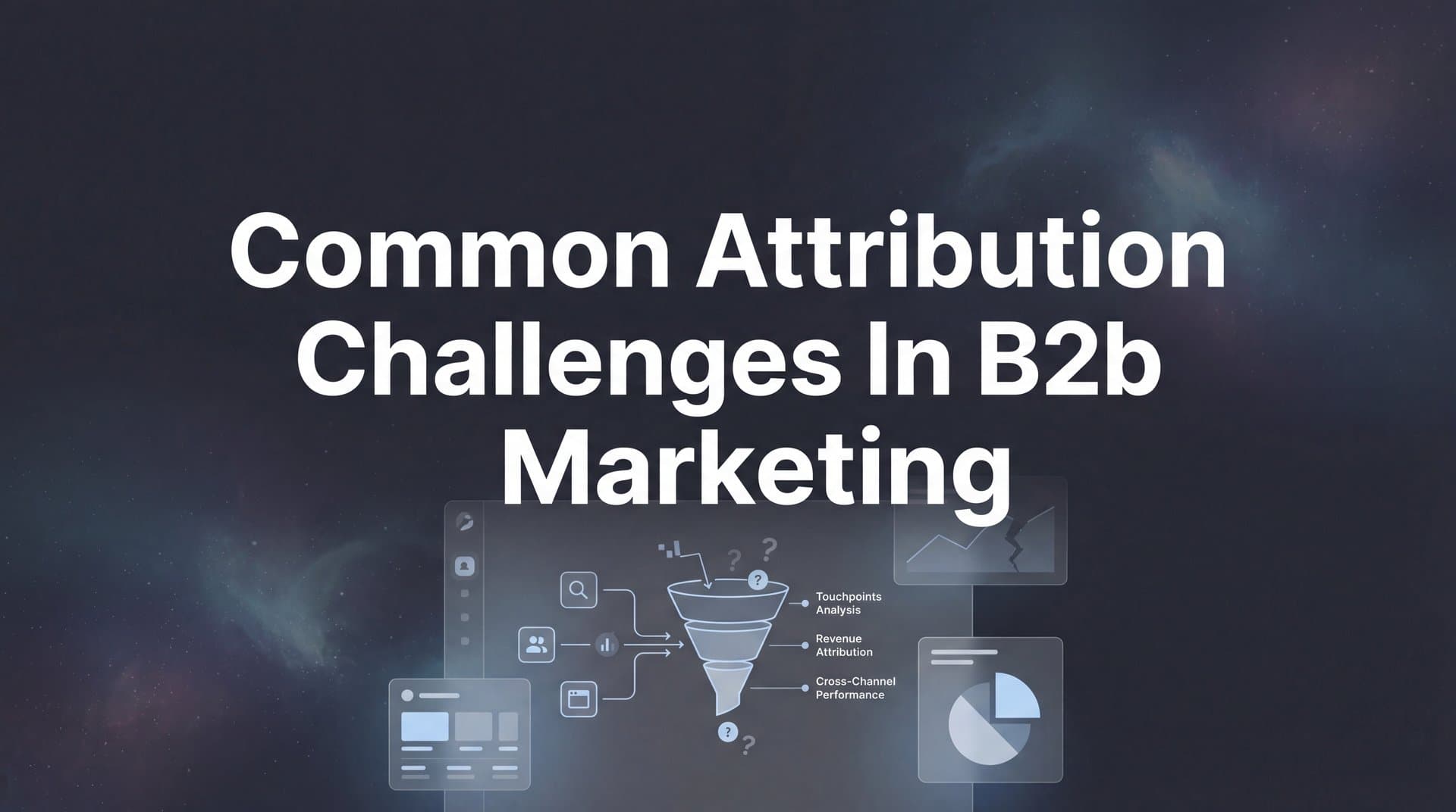 Common Attribution Challenges in B2B Marketing (And How to Solve Them)