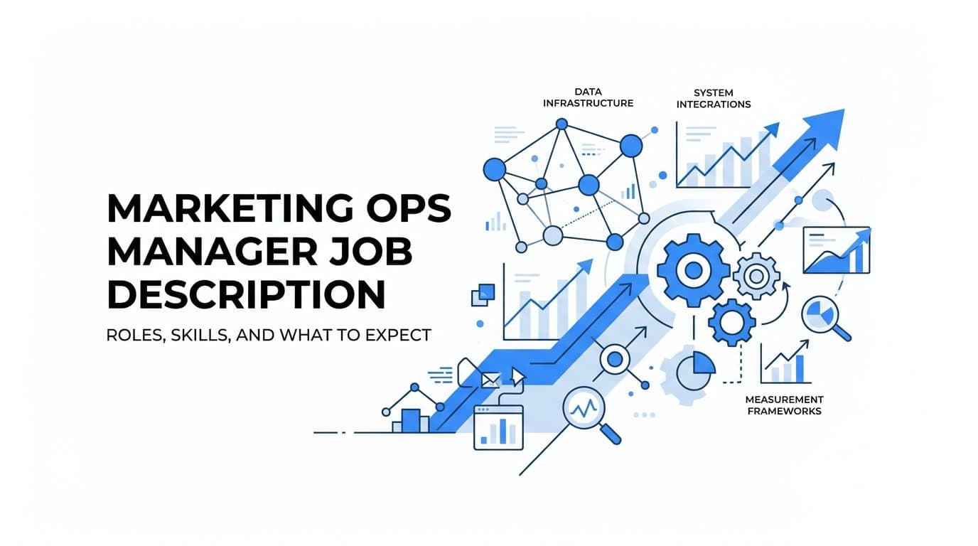 Marketing Ops Manager Job Description: Roles, Skills, and What to Expect