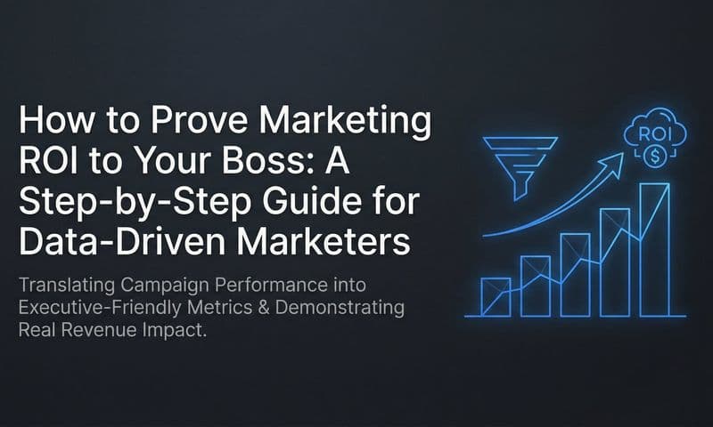 How to Prove Marketing ROI to Your Boss: A Step-by-Step Guide for Data-Driven Marketers